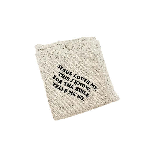 Jesus Loves Me This I Know Knit Blanket – OUR HOUSE ABOVE