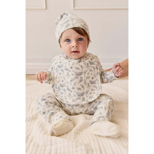 Organic Cotton Bib - Sea Life – Jamie Kay USA