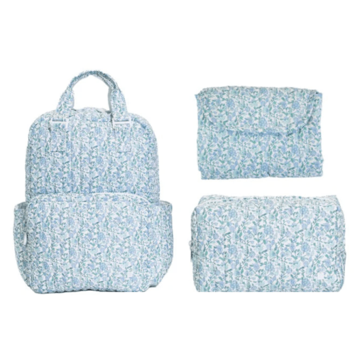 Quilted All You Need Bundle in Hamptons Floral + Changer Mat + Everyday (3 Piece)