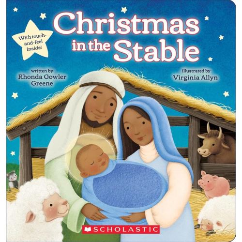 Christmas in the Stable (Touch-and-Feel Board Book)