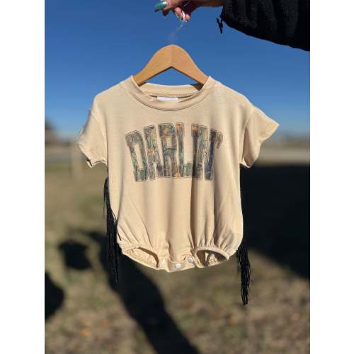 Camo Darlin' bubble/crewneck