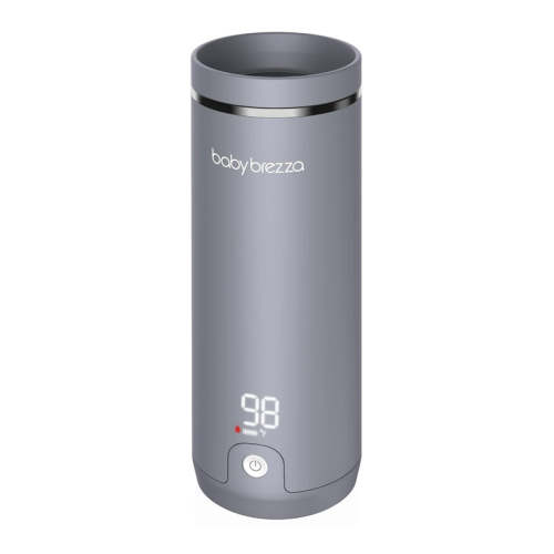 Baby Brezza Super Fast Portable Bottle Warmer, Gray