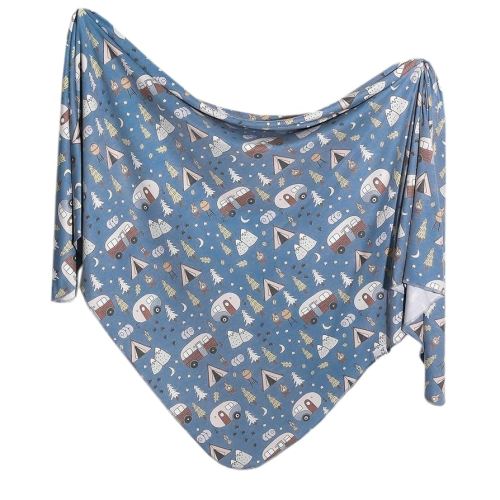 Copper Pearl Baby Swaddle Blanket - Premium Knit Baby Blanket, Large Soft Stretchy Receiving Blankets for Baby Boy and Girl, Swaddles for Newborn, Infant, and Toddler (Bridger)