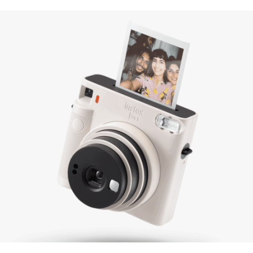 Fujifilm instax Square SQ1 Instant Camera Easy Square Prints - Chalk White