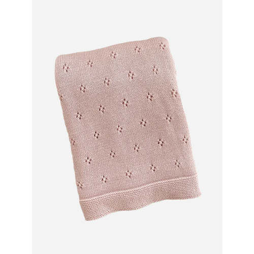 Cotton Heirloom Pique Blanket