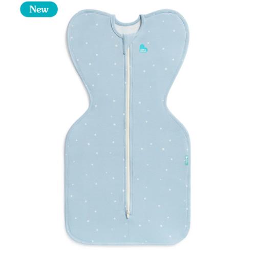 Swaddle Up™ 1.0 TOG Cotton Powder Blue Twinkle
