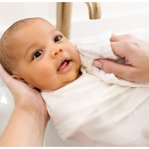 Bath - Swaddle Blanket - Leo – Lou Lou & Company