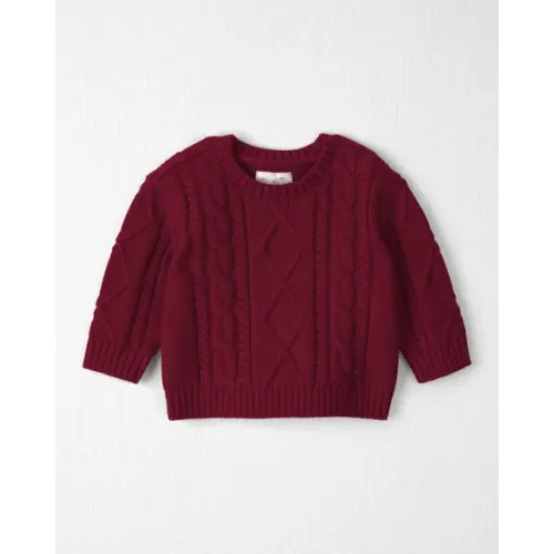 Baby Organic Cotton Cable Knit Sweater - Little Planet | Carter's