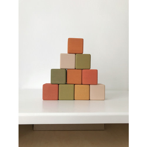 SABO concept Wooden Mini Blocks - Flower Meadow