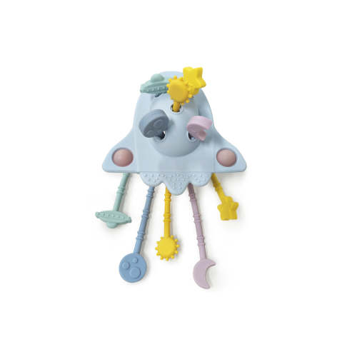 Silicone Rocket Pulling Toy