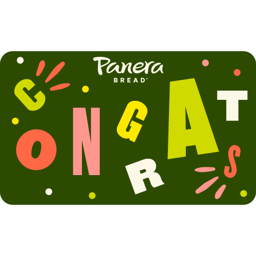 Panera Bread | Plastic Gift Card | Personalize Card