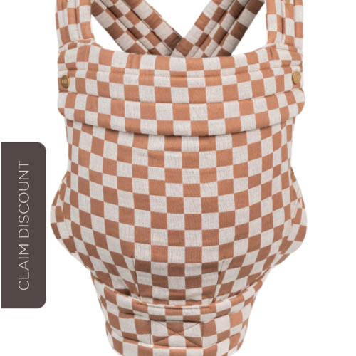 The Monarch Carrier - Mocha Check – Mabē