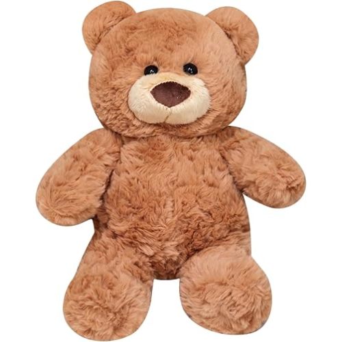 10 Inch Teddy Bear Stuffed Animal, Soft Plush Teddy Bear for Kids Adults, Home Decor Birthday (Brown)