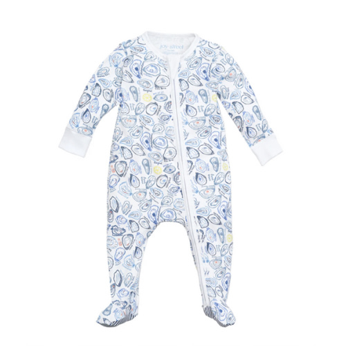 Oysters Zip Baby Onesie | Joy Street Kids