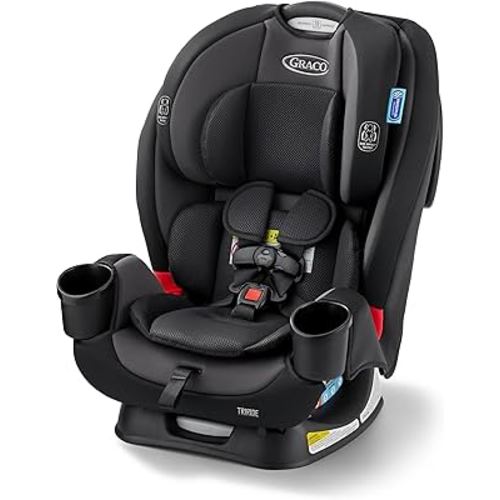 Graco TriRide 3-in-1 Reclining Car Seat, Kipling - Rear & Forward Facing Car Seat, Highback Booster, Adjustable Headrest