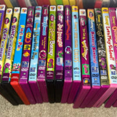 Barney dvd lot of 17