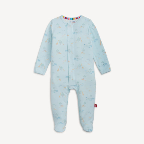 Blue Safari Modal Footie