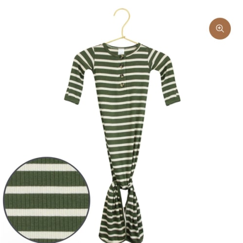 Tyler Ribbed Knotted Gown