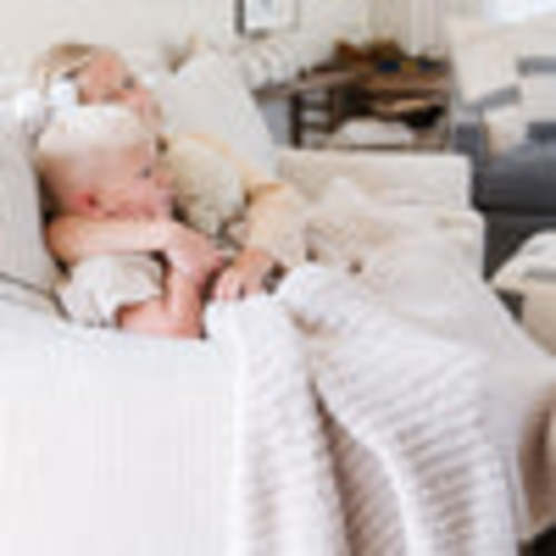 Snuggle Soft: Ribbed Bamboni® Baby Blanket | Saranoni