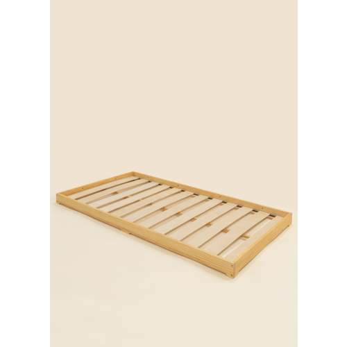 Wooden Bed Frame - Natural Wood