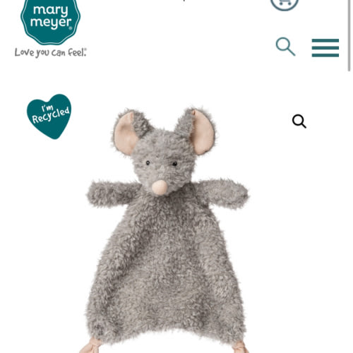 Again Friends Mouse Lovey - 11" - Mary Meyer Stuffed Toys