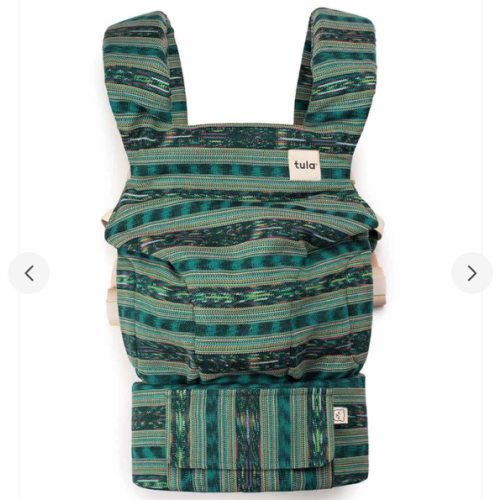 Green Ikat - Signature Handwoven Explore Baby Carrier – Baby Tula US