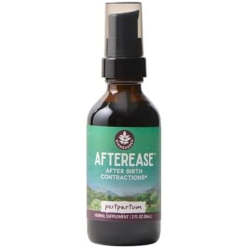 WishGarden Herbs AfterEase Drops, Postpartum Cramp & Contraction Ease, 2oz
