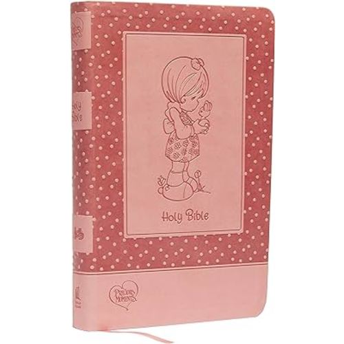 ICB, Precious Moments Bible, Leathersoft, Pink: International Children's Bible
