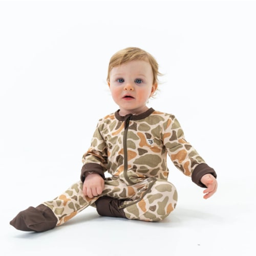 Baby Zip Up - Venado Camo – BURLEBO