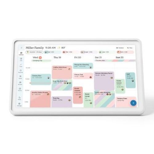 Skylight Calendar 2 15" White Classic
