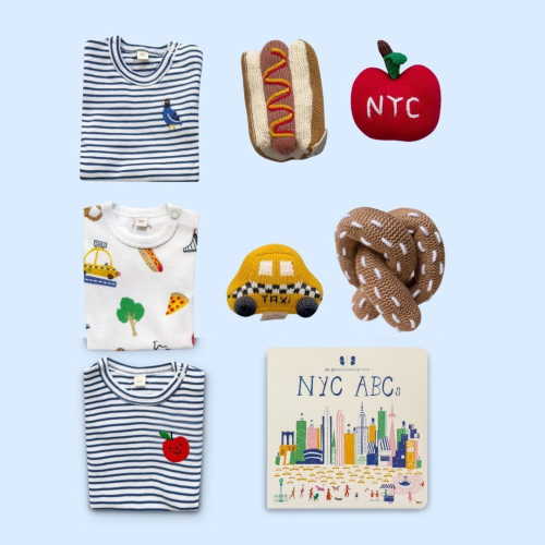 NYC Embroidered Gift Set