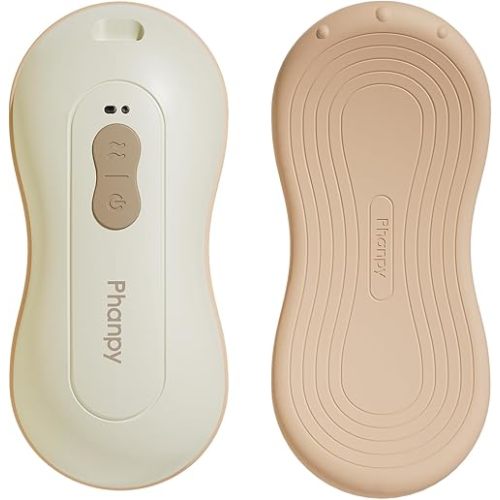 Phanpy Lactation Massager, Breast Massager for Breastfeeding, Breastfeeding Essentials, 2-in-1 Multiple Modes of Heat and Vibration Breastfeeding Supplies, Relieve Clogged Ducts