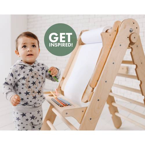 Toddler table, Montessori furniture, Сlimbing wall for kids, Montessori climber, Toddler climber, Toddler climbing, Swedish Wall Ladder