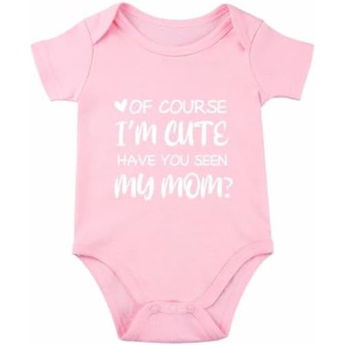 I Love My Mommy Baby Bodysuit Mommy Bodysuit for Baby Unisex Babies Clothes