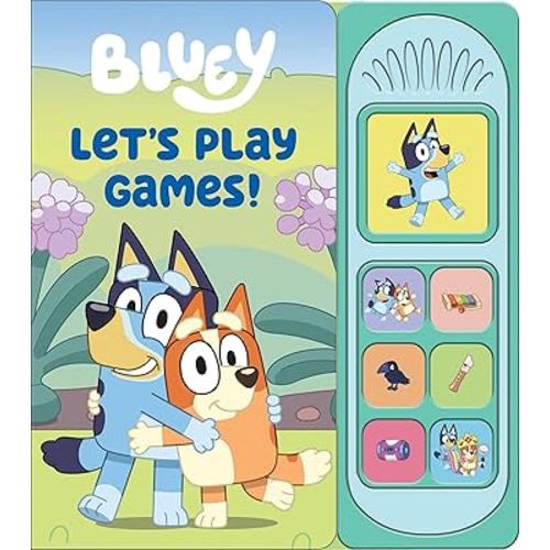Bluey: Let's Play Games! Sound Book - PI Kids