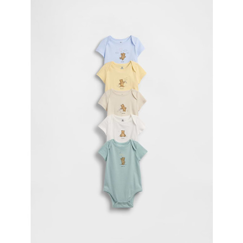 Baby First Favorites Organic Cotton Bodysuit (5-Pack)
