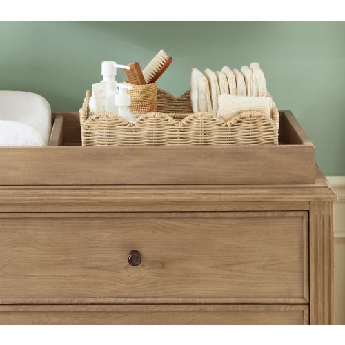 Palmer Scalloped Changing Table Organizer