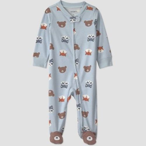 Carter's Just One You® Baby Boys' Wilderness Animals Sleep N' Play - Blue 9M