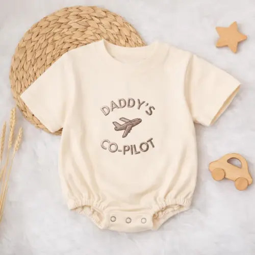 Daddy's Co-pilot onesie