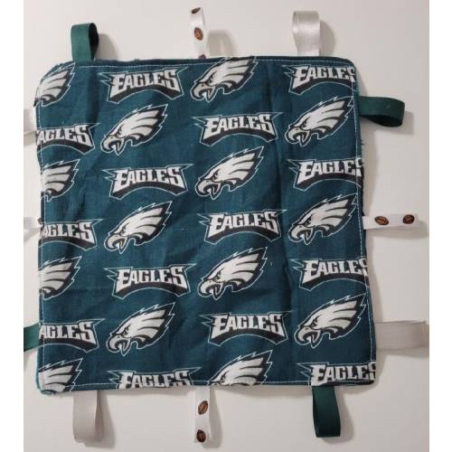 Philadelphia Eagles Baby Tag Security Blanket