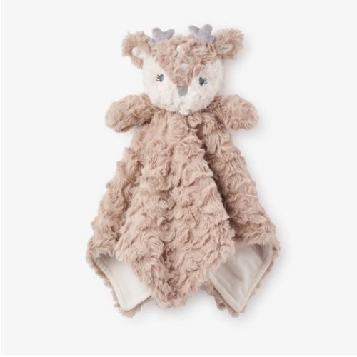 Plush Fawn Baby Security Blanket – Elegant Baby
