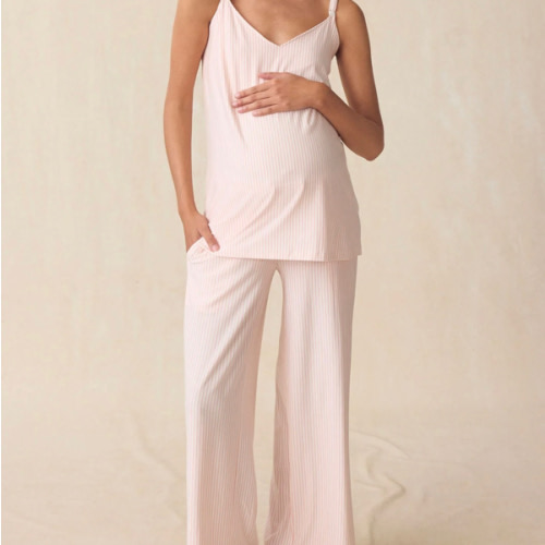 LAKE | Women | DreamModal™ Pajamas | Fog Maternity Kimono Bundle