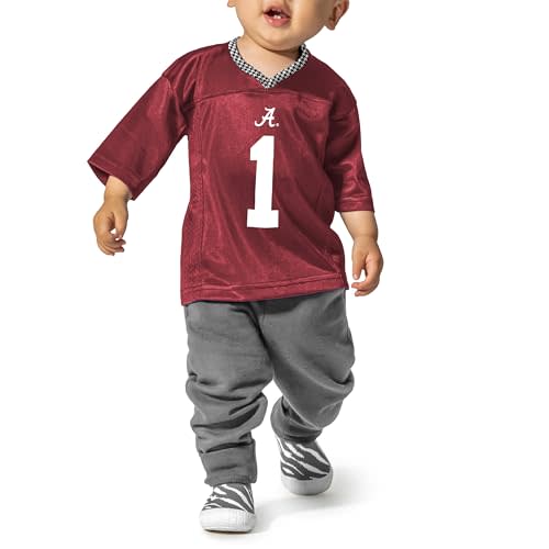 Little King NCAA Infant-Touchdown Pass-Team Football Jersey-Sizes 6 Months 12 Months 18 Months