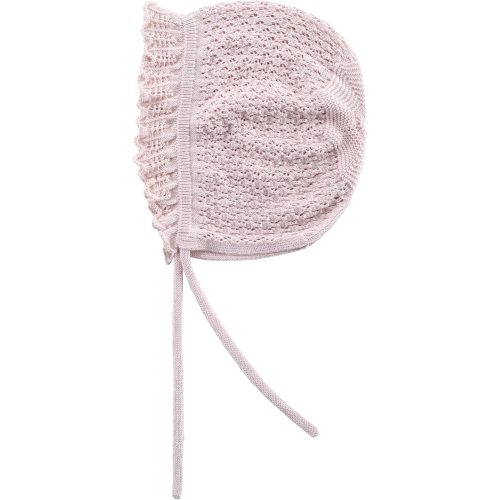 Vivobiniya Toddler Girl Lovely Flounce Knit Hats Baby Bonnets Newborn Baby Hats 0-8y