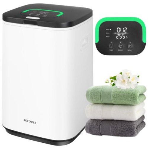 Deluxe Towel Warmer Bucket For Bathroom,Fast Heating, LED Screen, Automatic Closing, Is The Ideal Gift for The Family