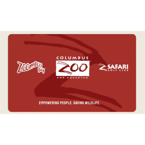 Gift Cards | Columbus Zoo and Aquarium