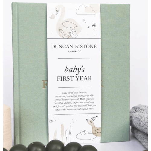 Baby's First Year Memory Book | Duncan & Stone Paper Co.
