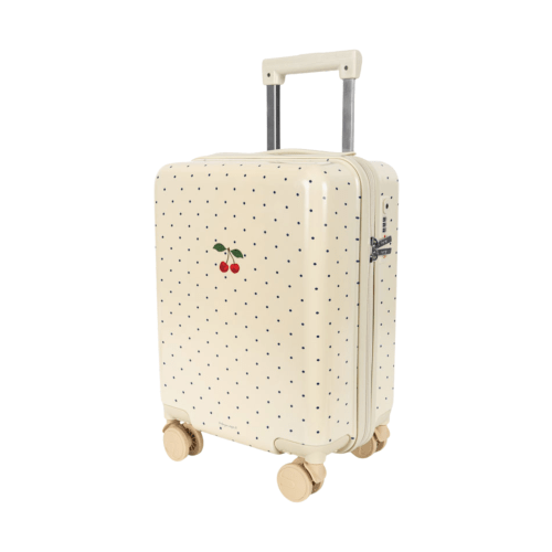 Cherry Dot Suitcase, Made for little adventures near and far