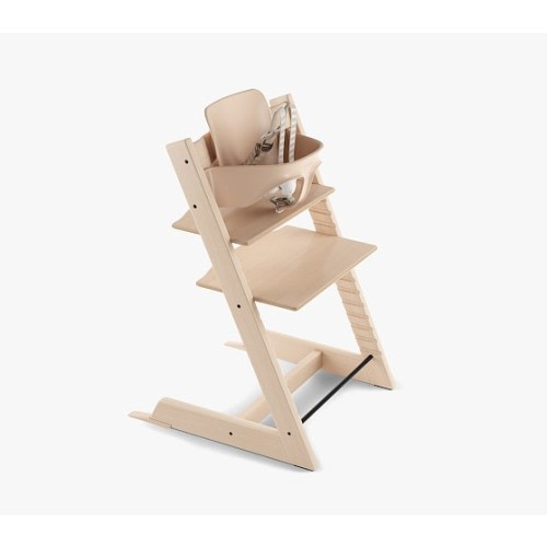 Stokke Tripp Trapp High Chair, Storm Gray - High Chair Only - Whitewash