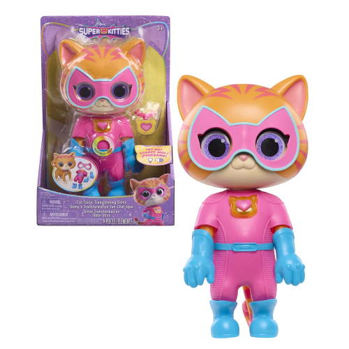 Free Shipping! SUPERKITTIES Disney Junior Cat-Tastic Transforming Ginny Interactive Electronic Toy for Kids Ages 3+